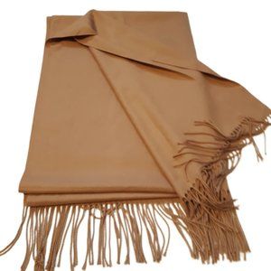 Cashmere Brand Camel Colour Scarf